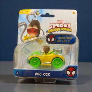 Marvel Spidey & His Amazing Friends Amazing Metals Diecast Vehicle - Doc Ock NEW